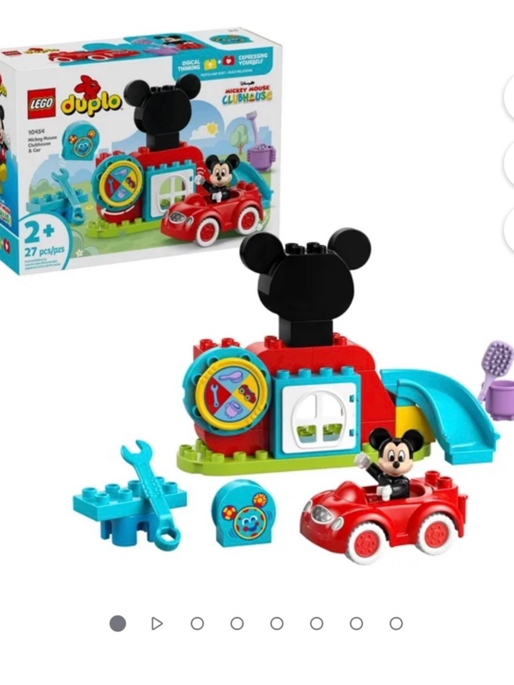 Lego Duplo Mickey Mouse Clubhouse Red, Black, Blue & Teal Playset